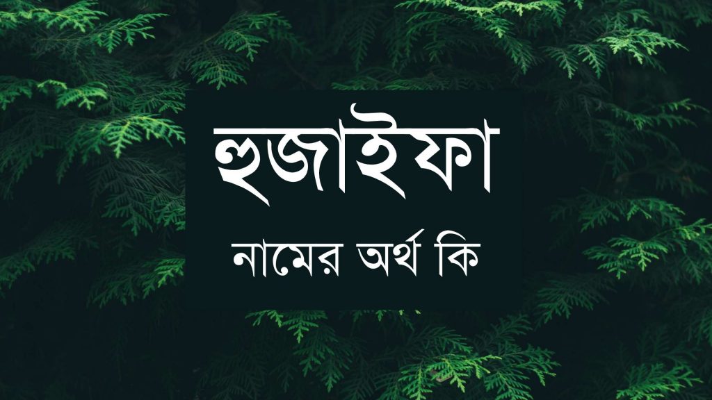 হুজাইফা নামের অর্থ কি? হুযাইফা নামের ইসলামিক অর্থ জানুন - মার্কেট গ্লেম